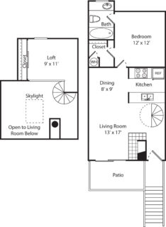 1 Bed / 1 Bath / 800 sq ft / Availability: Please Call / Deposit: $350 / Rent: $1,135